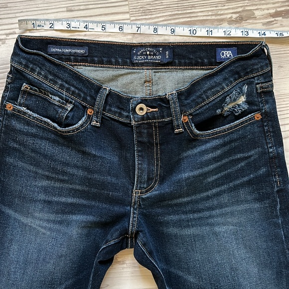 Lucky🍀Brand Sienna Slim Boyfriend ORTA Premium 6/28 - Picture 4 of 4